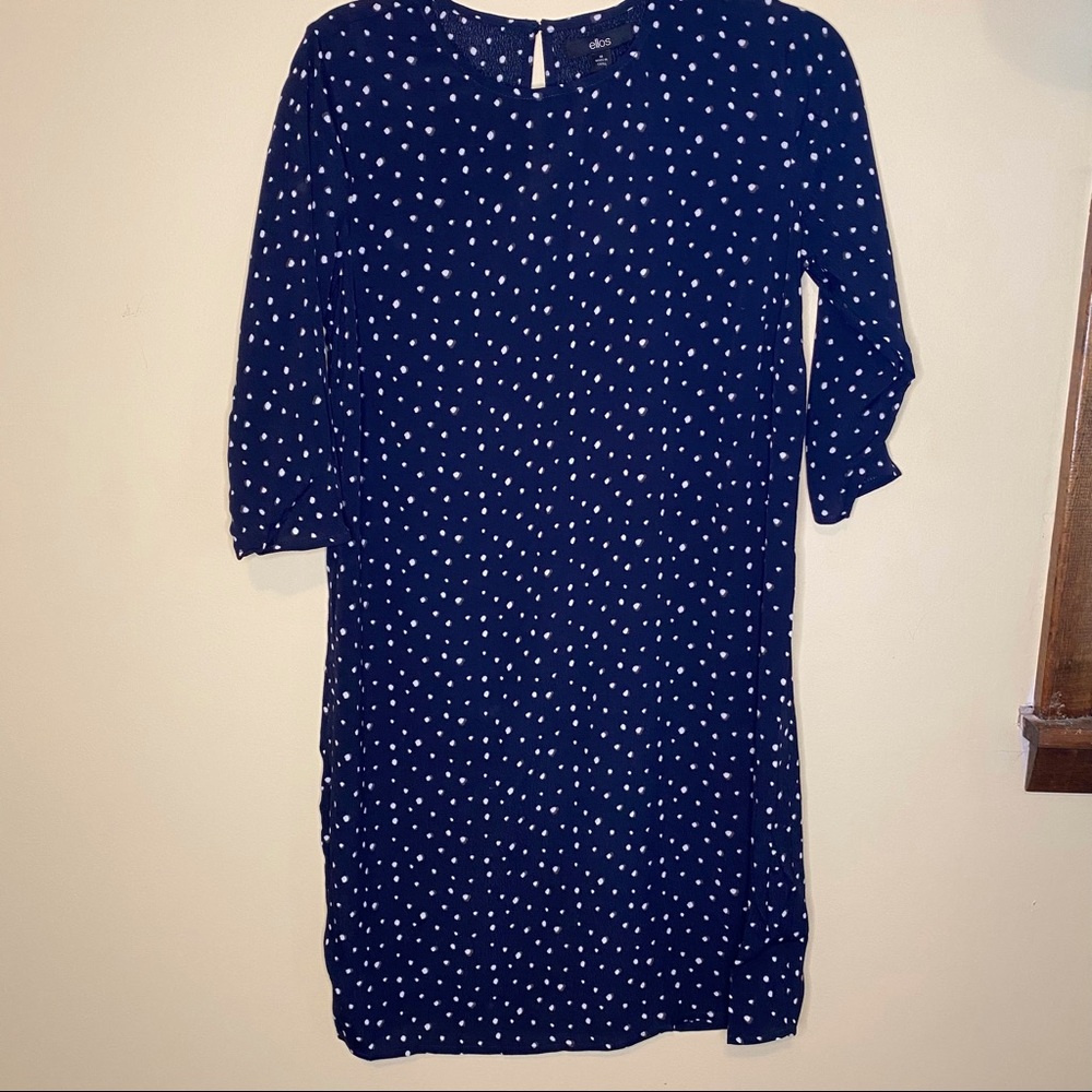 NEW ELLOS SS Keyhole Back Tunic Sz 10